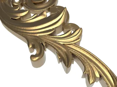 decorative pattern ready for 3D printing 3D model 19