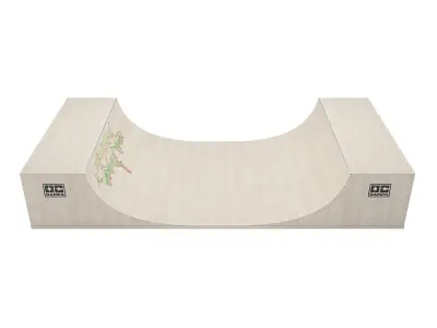 OC Ramps Halfpipe Ramp 3D model