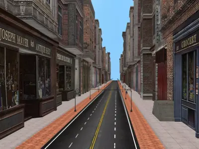 Ultimate Racing Track Kit 3D Model 2025 Low-poly 3D model