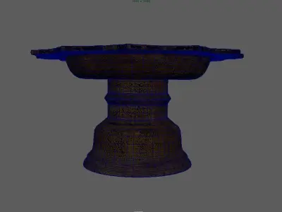 Phan - Thai Pedestal tray  3D model