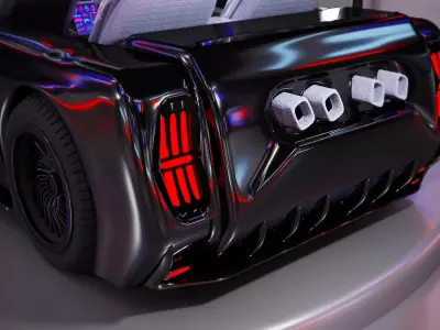 Concept Car 3D model by Round-Square from CGTrader