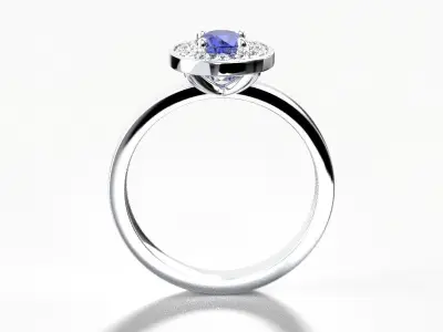 Halo ring 3D print model get