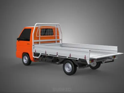 TAILGATE DROP SIDE LOAD BED BODY TAIL GATE DOOR PICKUP TRUCK CAR 3D model