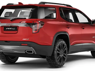 GMC Acadia AT4 2020 3D model