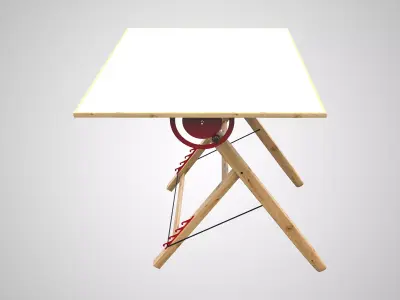 Drafting Table 3D model