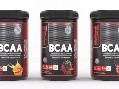 Protein Powder 3D model