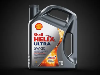 Car Oil bottle 3D model