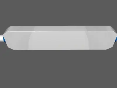 Intercooler Low-poly 3D model