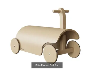 Wooden Toys 3D Model Pack