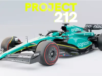 Aston Martin AMR23 REWORK 3D model