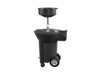 Waste Oil Drain Low-poly 3D model