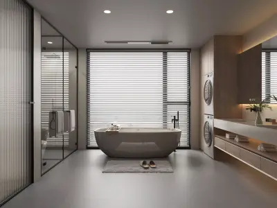 Bathroom 016 3D model