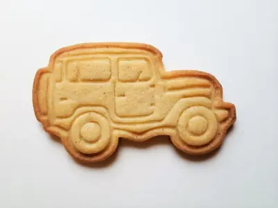 Off-road car cookie cutter 3D print model