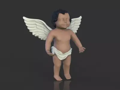 Angel Statue  Free 3D model