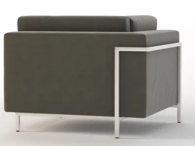 Davenport Sectional sofa Corner Module 3D model