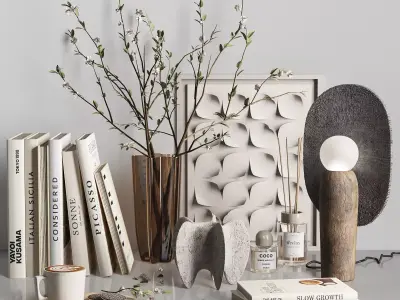 Decorative set048 3D model