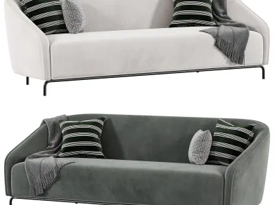 Carnaby Sofa By Praddy 3D model