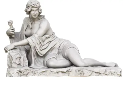 venus resting 3D print model