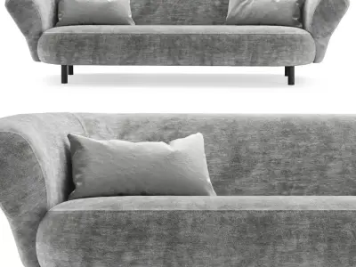 Ana Sofa by Christophe Delcourt  3D model
