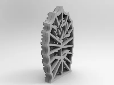 medalla virgen  3D print model