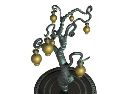 Fairytale Tree of Abundance 3D model