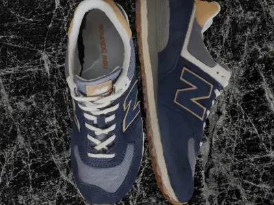 NEW BALANCE ML 574 AB2 3D SHOES Low-poly 3D model