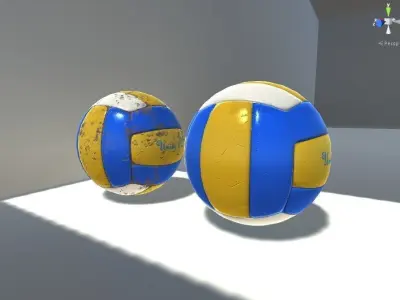 Balls I  All Sports Free low-poly 3D model