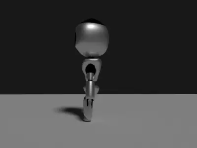 Troppoy Robot Free low-poly 3D model