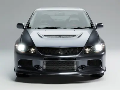 Mitsubishi Lancer Evolution IX MR 2006 3D model