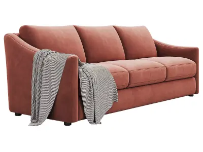 Branson Sofa 212 By Arhaus 3D model