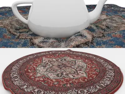 Rugs No 977 Low-poly 3D model
