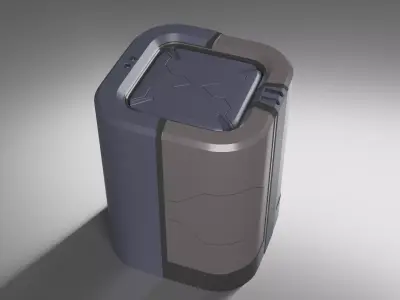 sci fi item Free 3D model