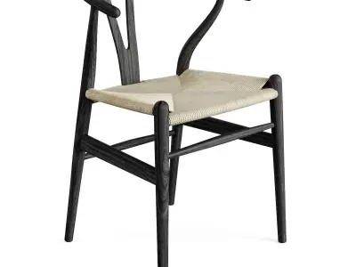 CH24 Wishbone Chair by Carl Hansen 3D model