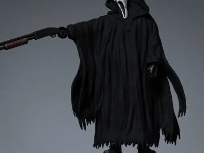 Ghostface - Collectible deluxe 3D print model
