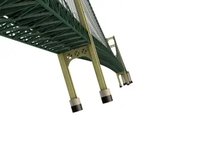 Mackinac Bridge 3D model