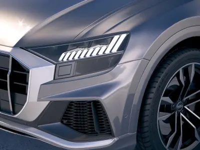 Audi SQ8 2019 3D model