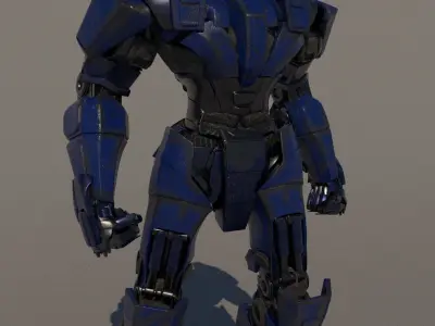 Robot 3D model 5