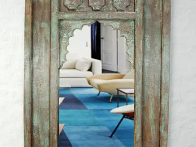 19th-C Turkish Mirror 3D model
