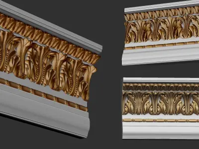 Roman Cornice  3D model