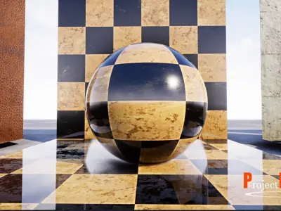 UE4-MaterialsPack-V002 different colored marbles Texture