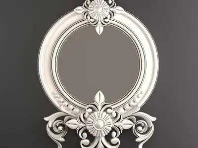 Mirror frame 3D model