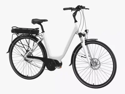 Electric bike 4 3D model