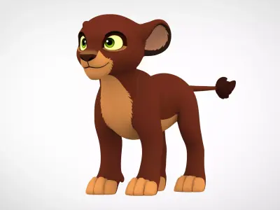 Kahawia Cub 3D model