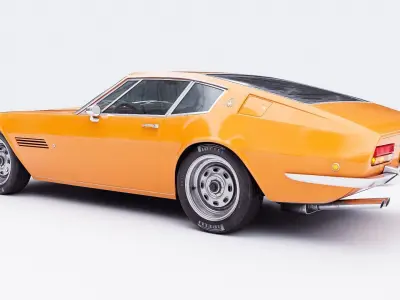 Maserati Ghibli SS 1972 3D model