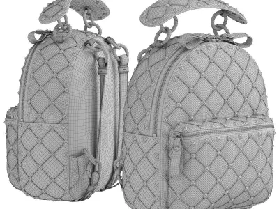 VALENTINO GARAVANI backpack 3D model