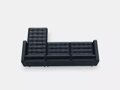 LANDSKRONA 4-seat sofa 2 Low-poly 3D model