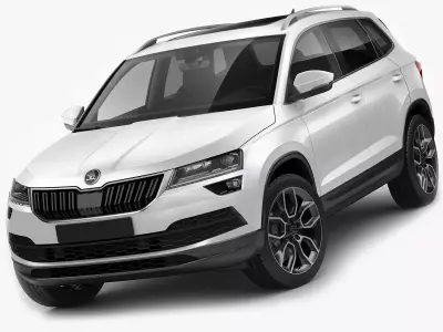 Skoda Karoq 2018 3D model