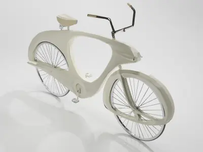 Old Style Bicycle 1946 3D model