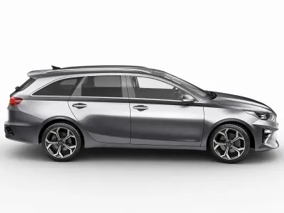 Kia Ceed SW 2019 3D model