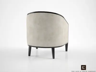 The Sofa and Chair Company Charlotte armchair 3D model